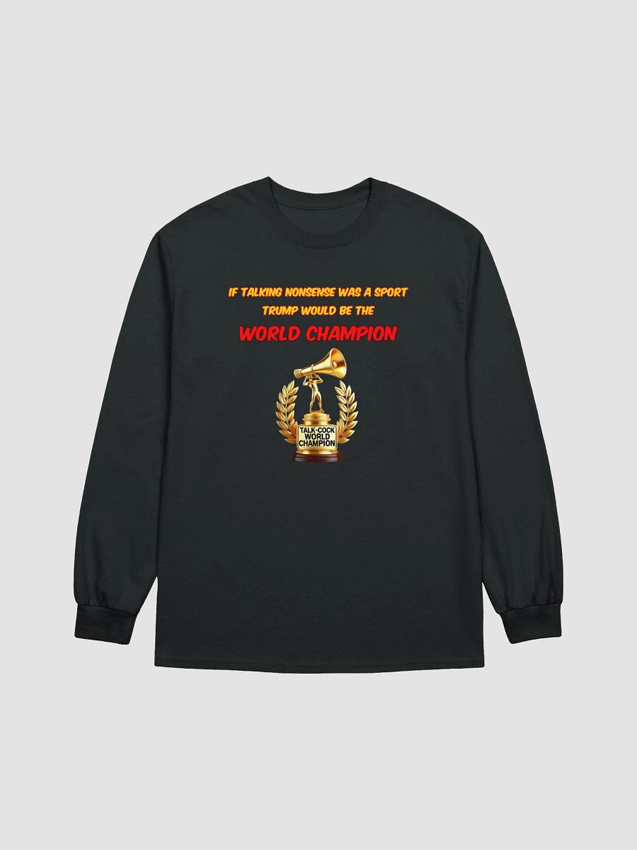 Sarcastic Cotton Long Sleeve Tee product image (3)
