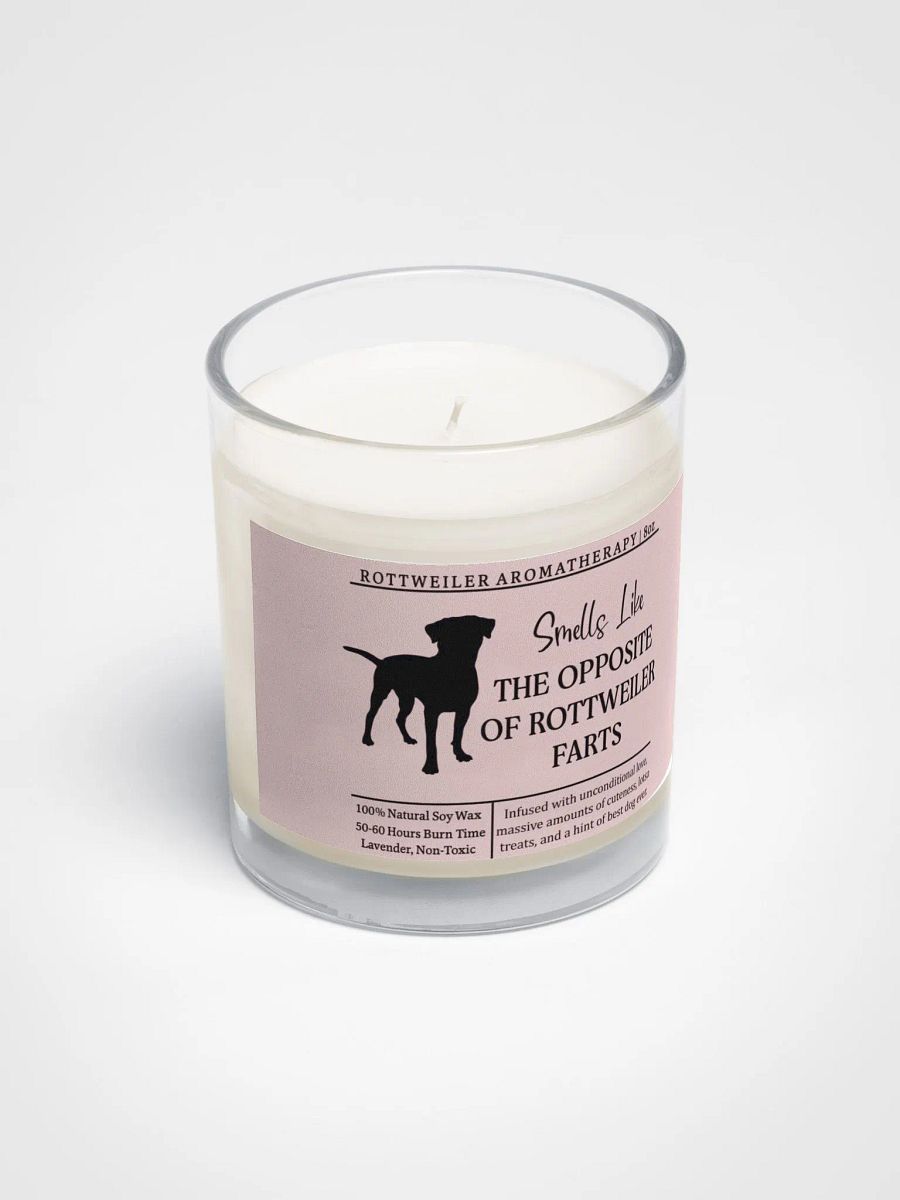 Rottweiler Soy Wax Candle product image (2)