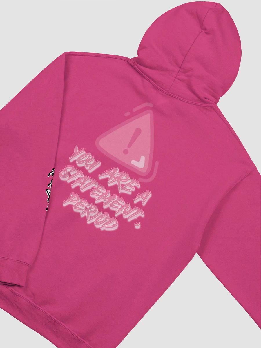 You ARE A Statement, Period! Pink Graffiti Hoodie product image (23)