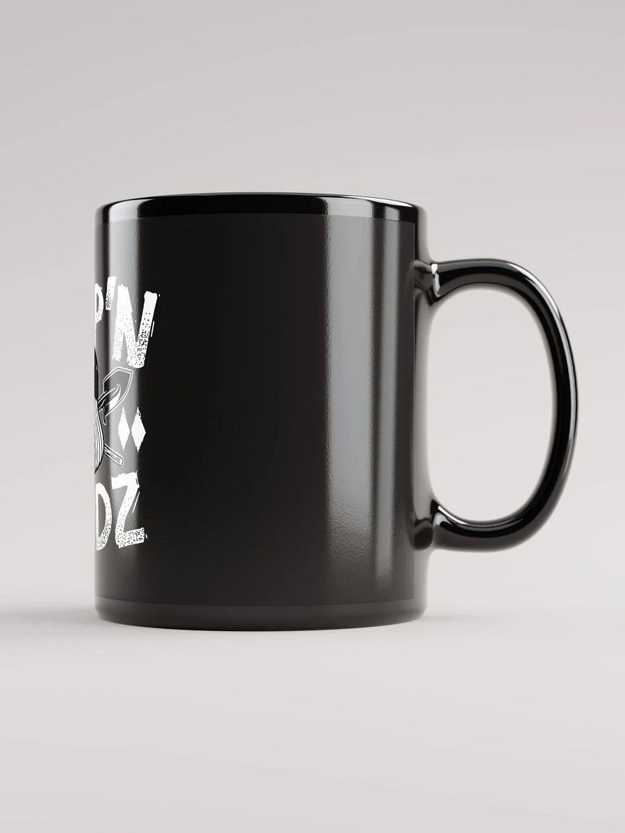 Mountain Skull Black Glossy Mug product image (2)