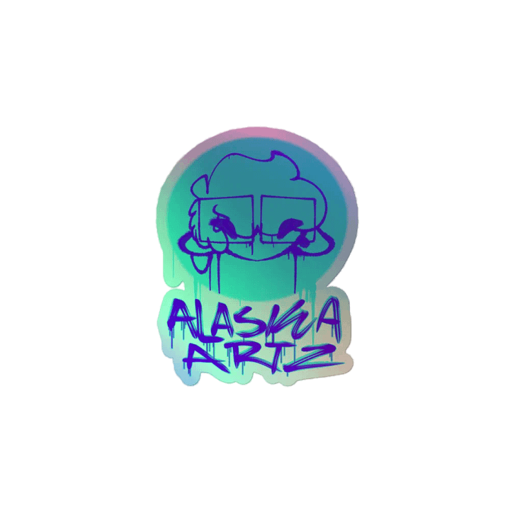 Alaskaartz Graffiti Holographic Sticker product image (2)