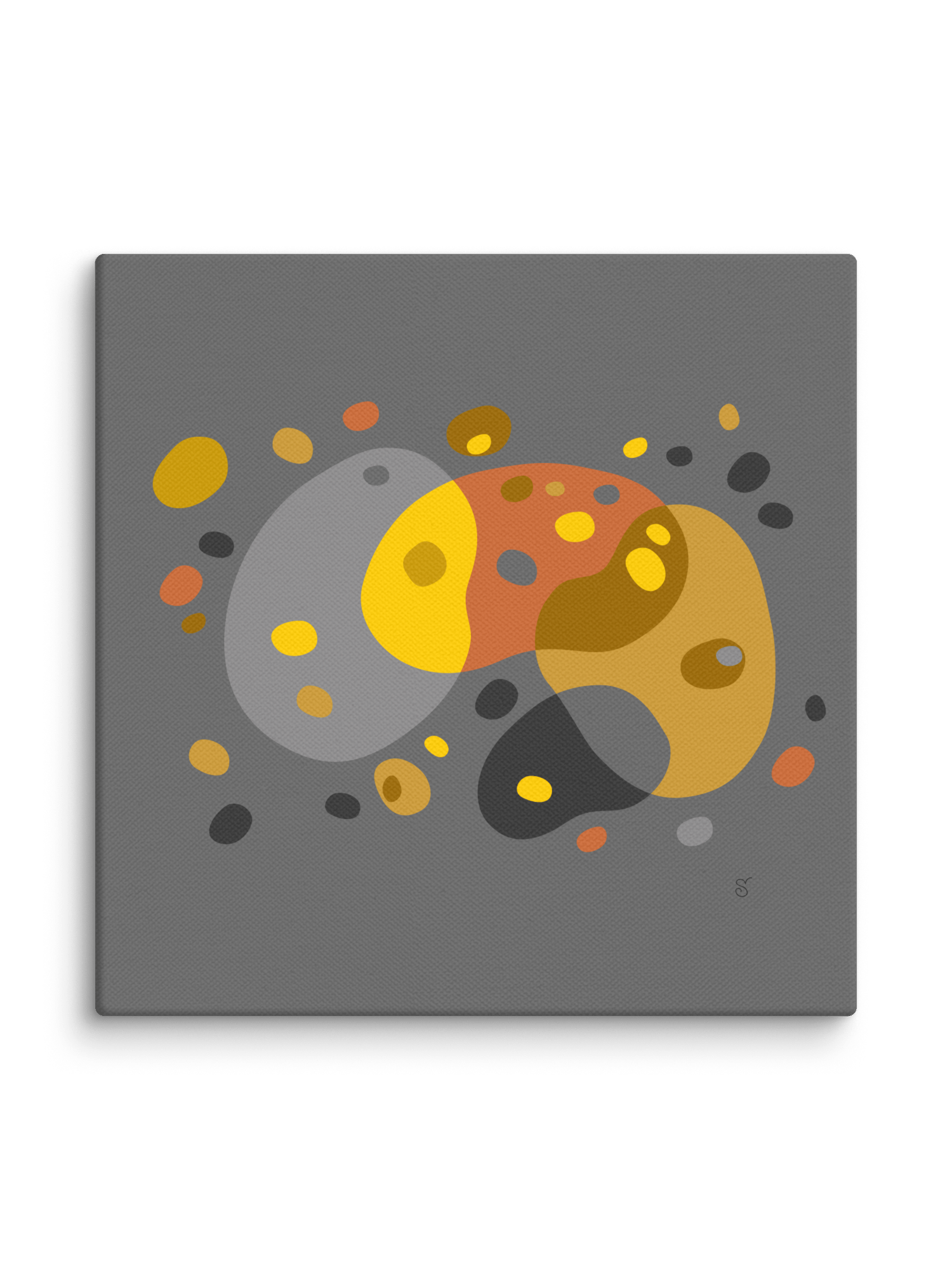 Golden Horizon Canvas - Abstract Image No. 7 product image (2)