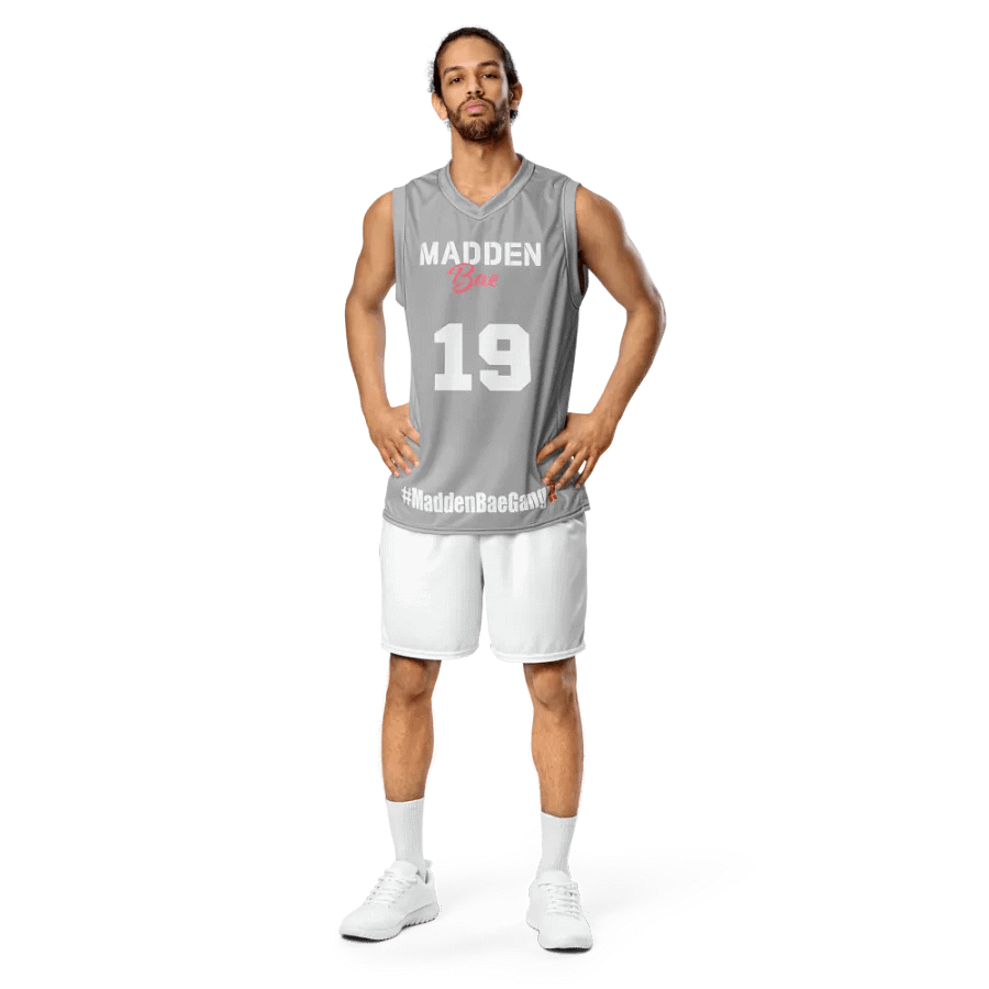 Madden Bae Jersey🦅 (Gray+ White) product image (5)