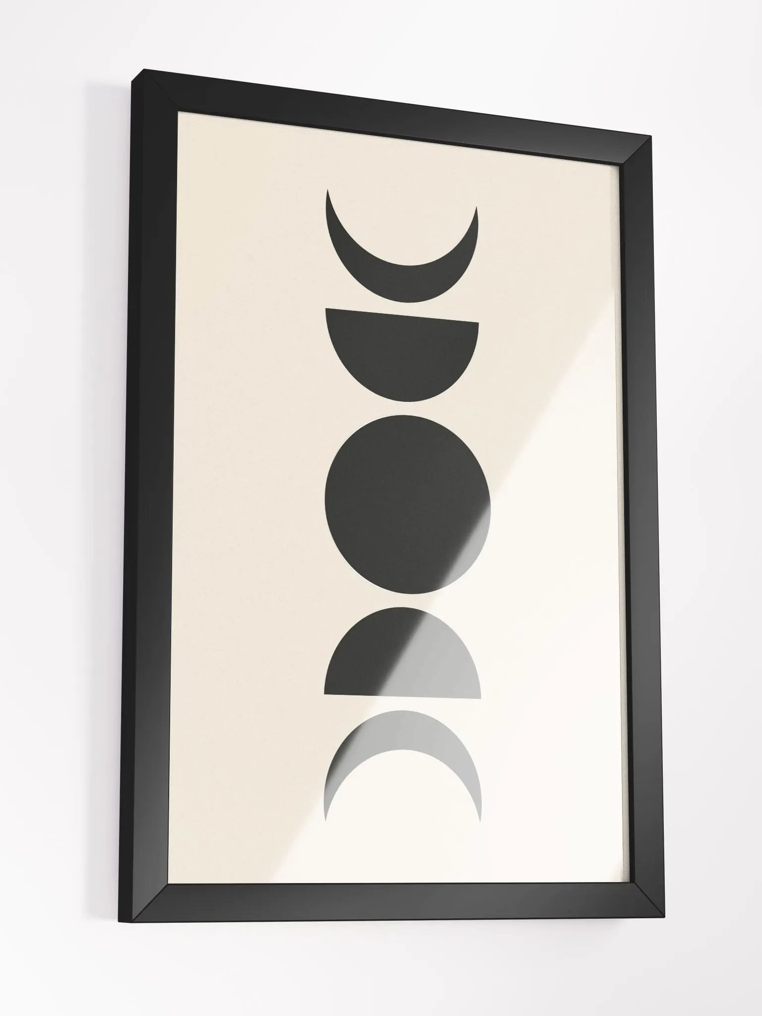 Metamorphosis of Shapes Framed Poster product image (14)