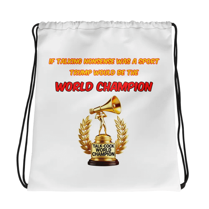 Sarcastic Champion Drawstring Bag product image (1)