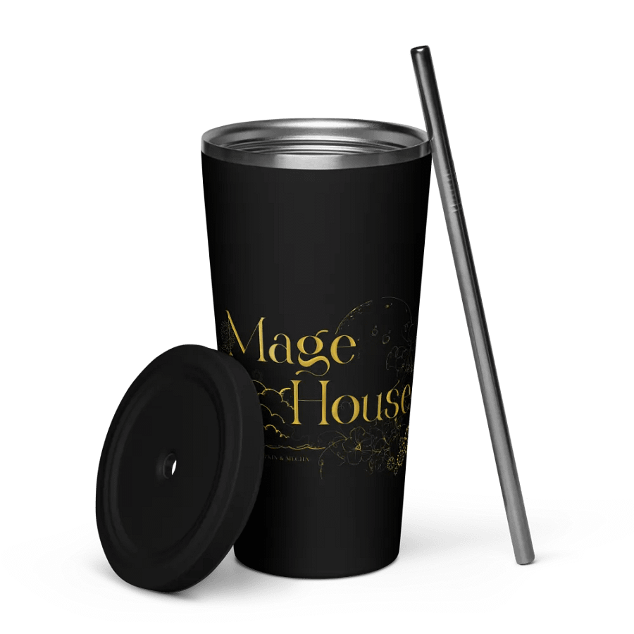 Pumpkin Mage: Goddess of the Gourds - Insulated Tumbler w/ Straw product image (5)