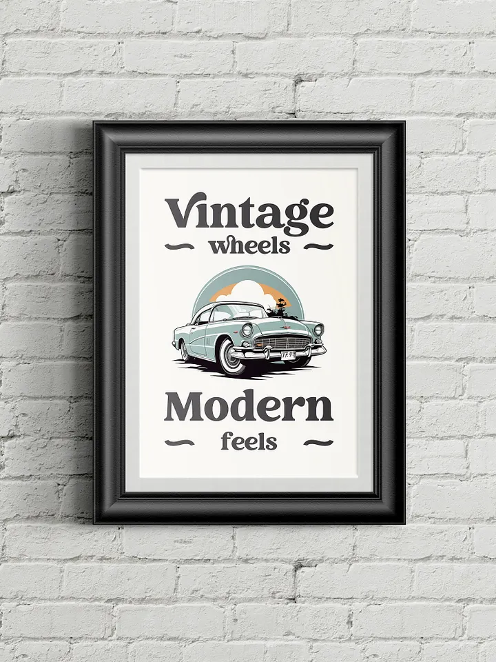 Vintage wheels modern feels product image (2)