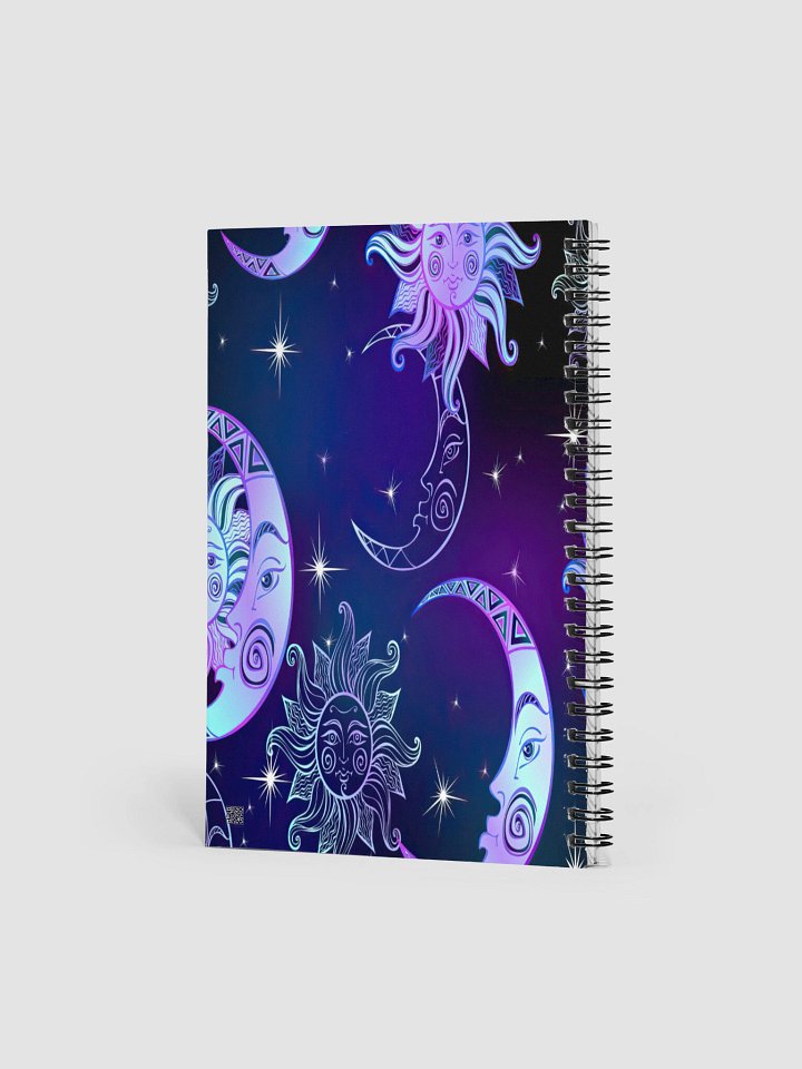 Celestial Faces Spiral Notebook product image (2)