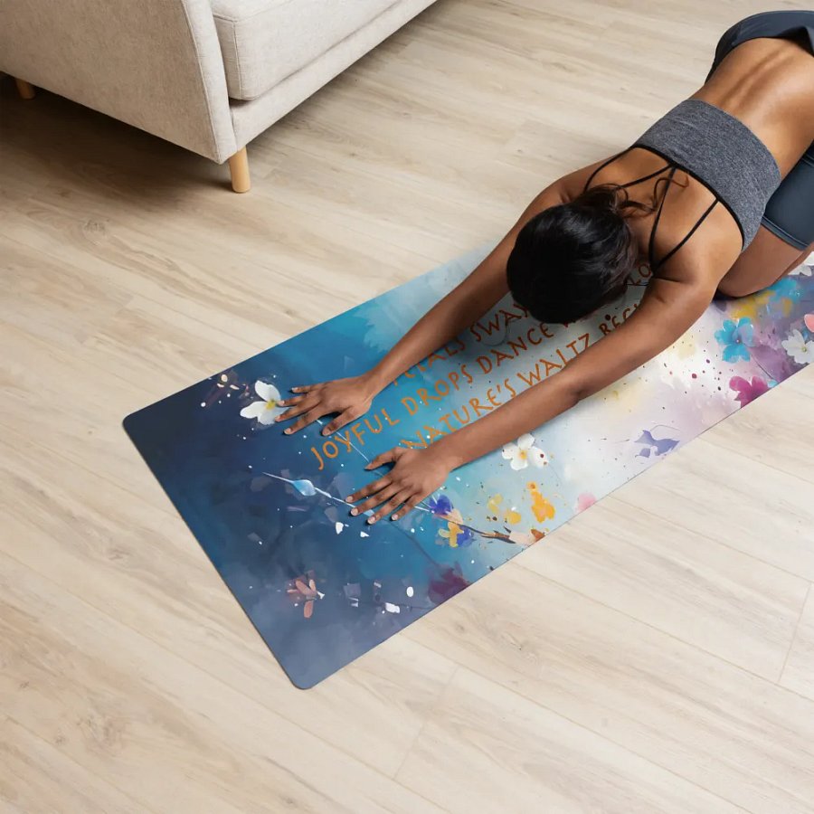Nature's Waltz Yoga Mat product image (12)