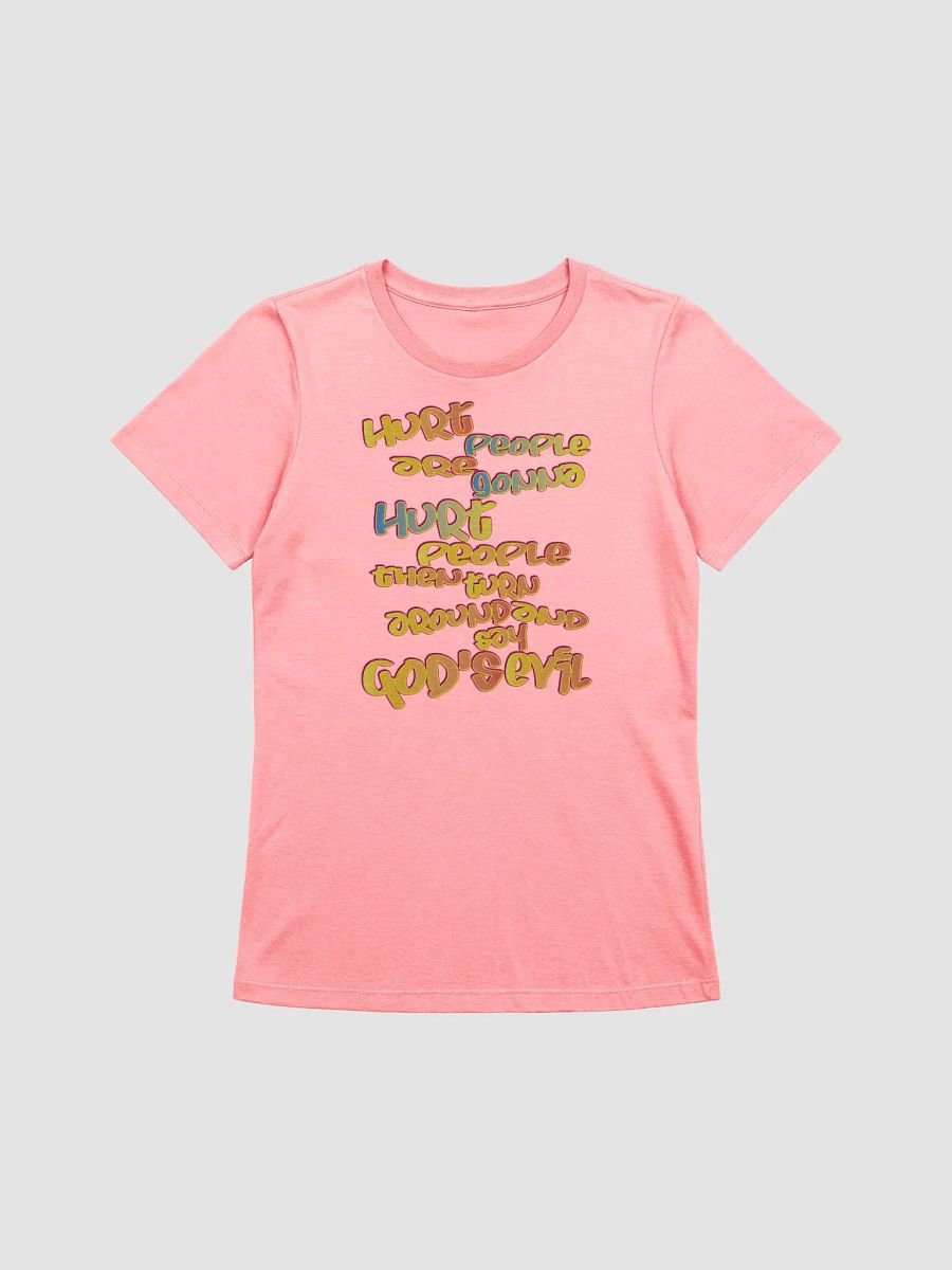 Hurt People - Graffiti - Bella+Canvas Women's Supersoft Relaxed-fit T-Shirt product image (2)