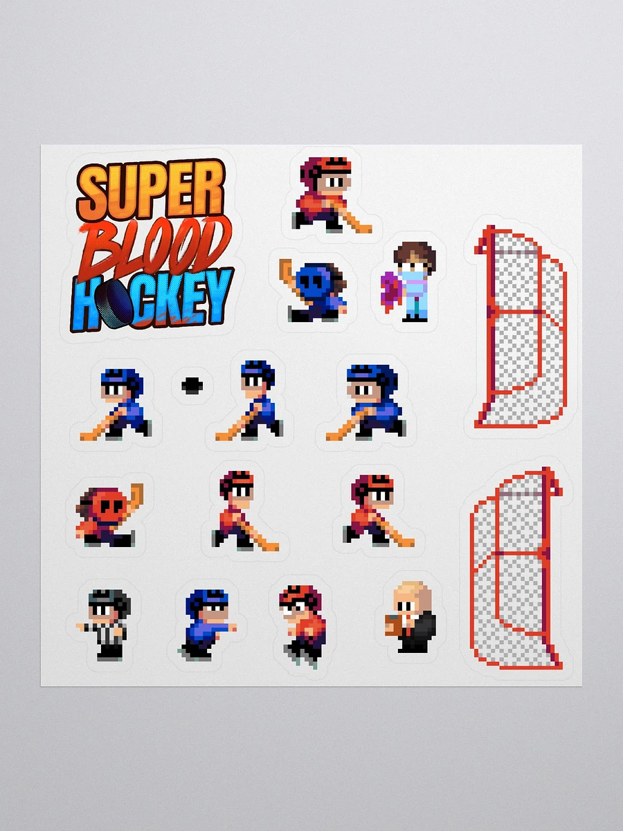 Super Blood Hockey Sticker Set product image (1)