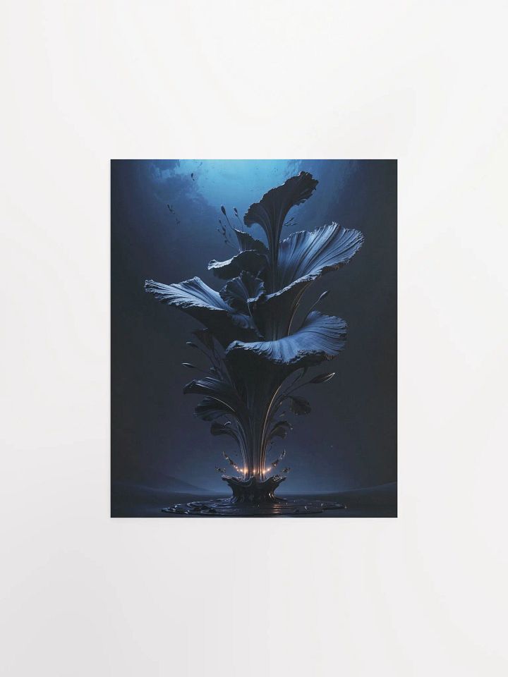 Abyssal Bloom Matte Poster product image (5)