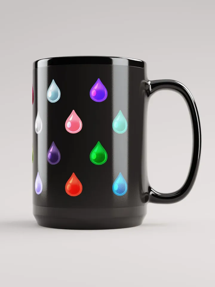 Droplets Mug (Black) product image (1)