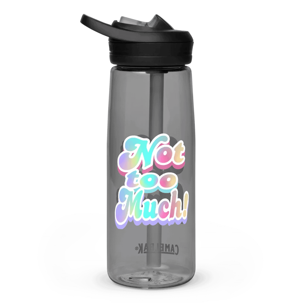 Whimsical Double 'Not Too Much' Water Bottle product image (24)