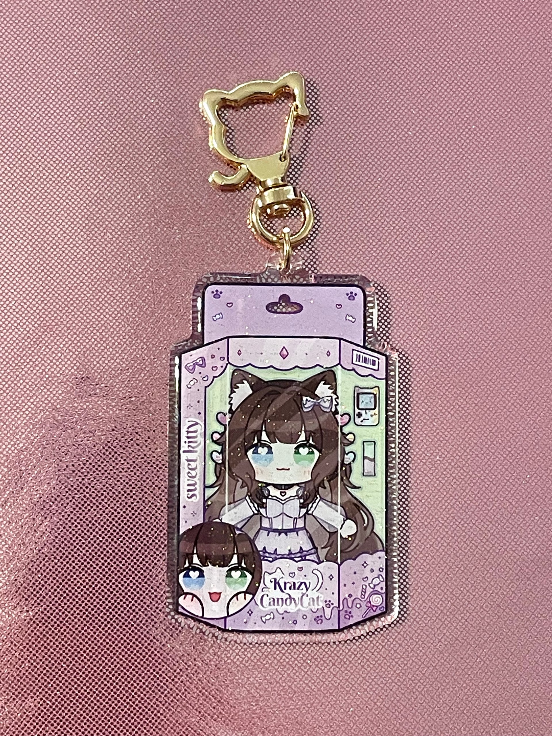 KrazyCandyCat’s Doll Keychain product image (1)