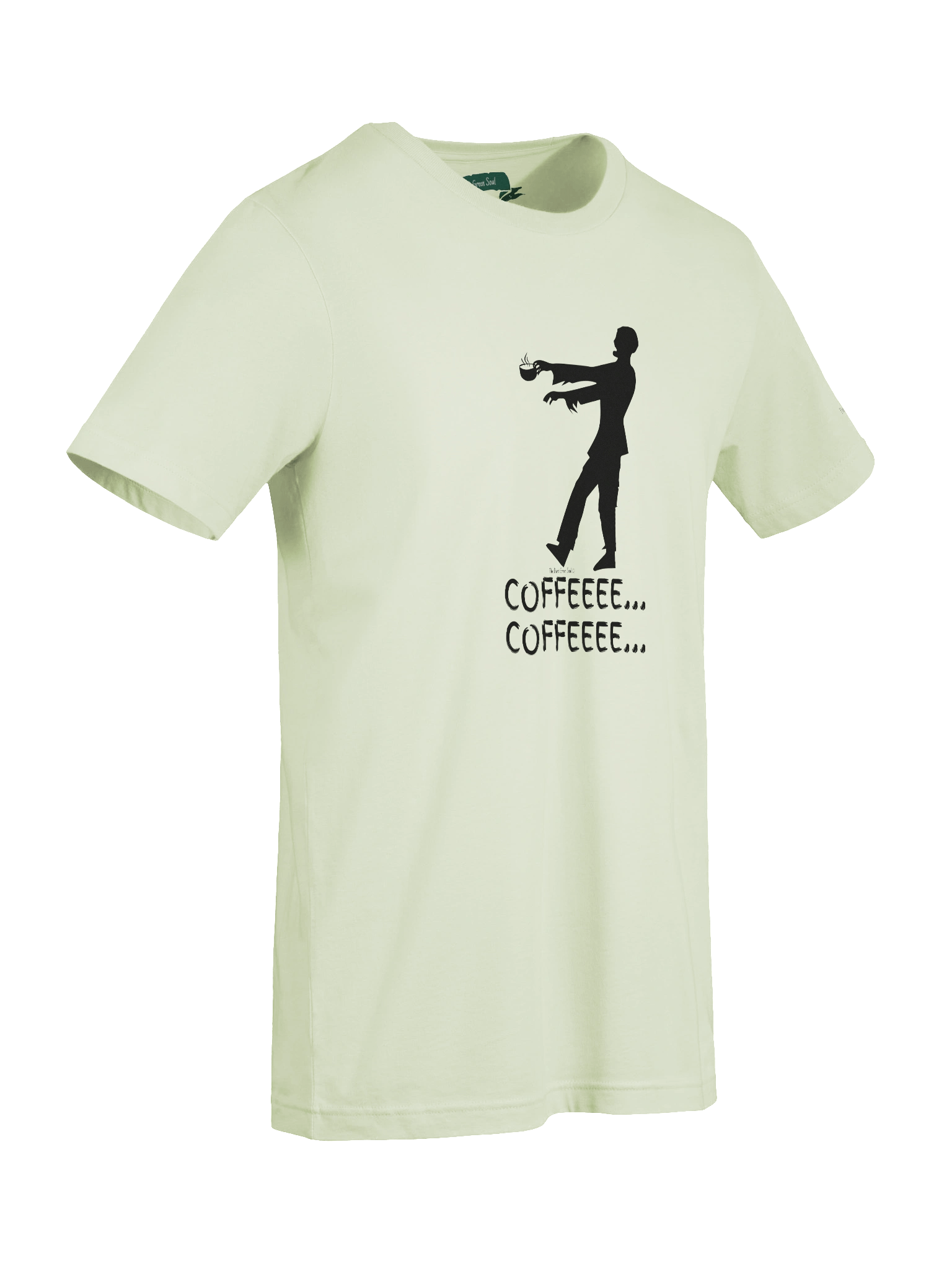 Coffee Zombie Black - Crewneck Tee product image (3)