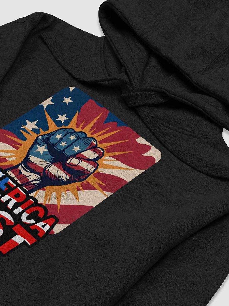 Hoodie: America First product image (3)