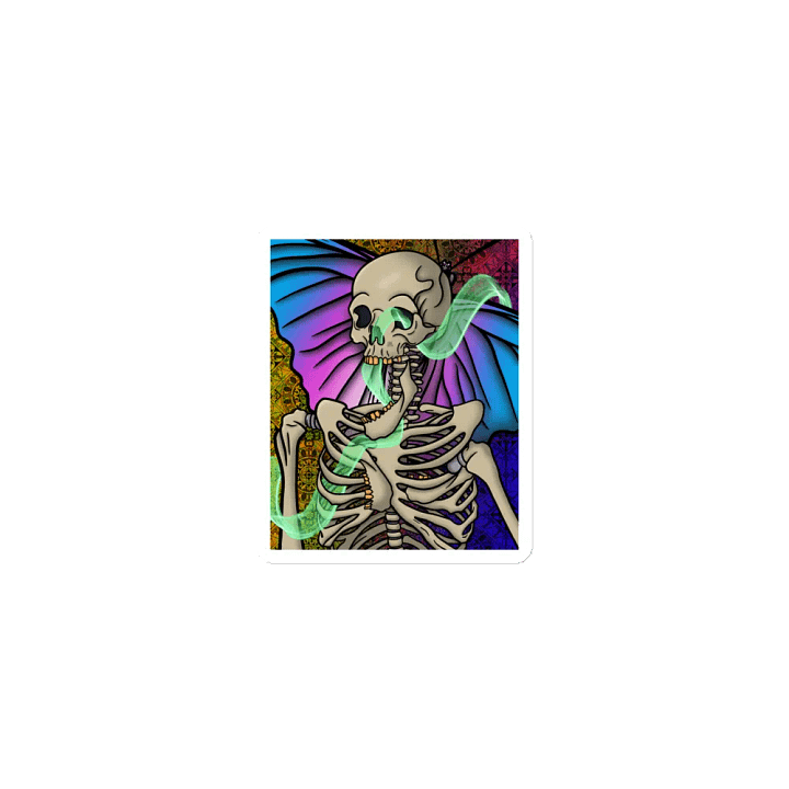 Skeletal flight Die-Cut Magnets product image (1)