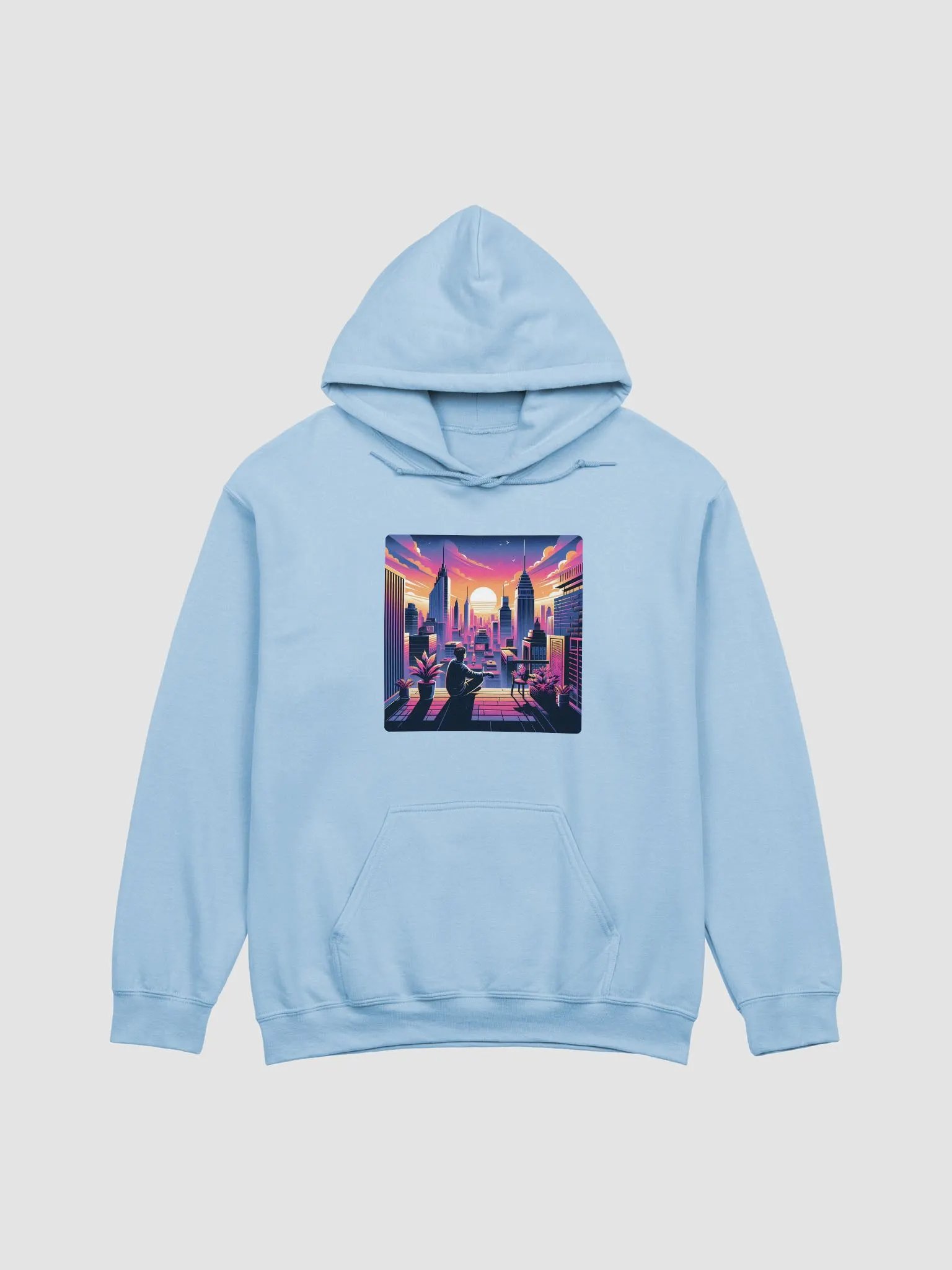 Cityscape Dreams Hoodie | Ai Design product image (7)