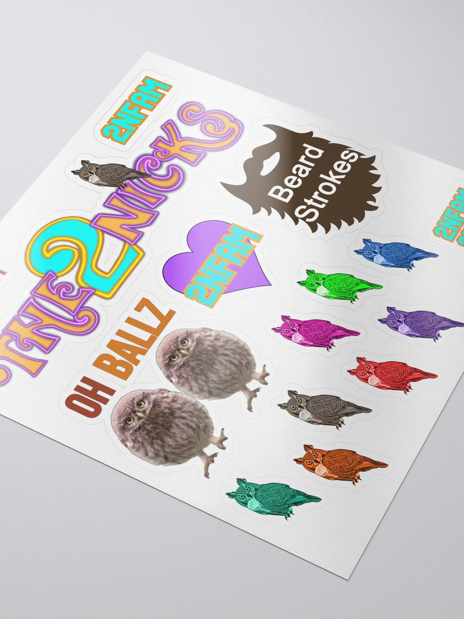 The2Nicks Sticker Pack product image (3)
