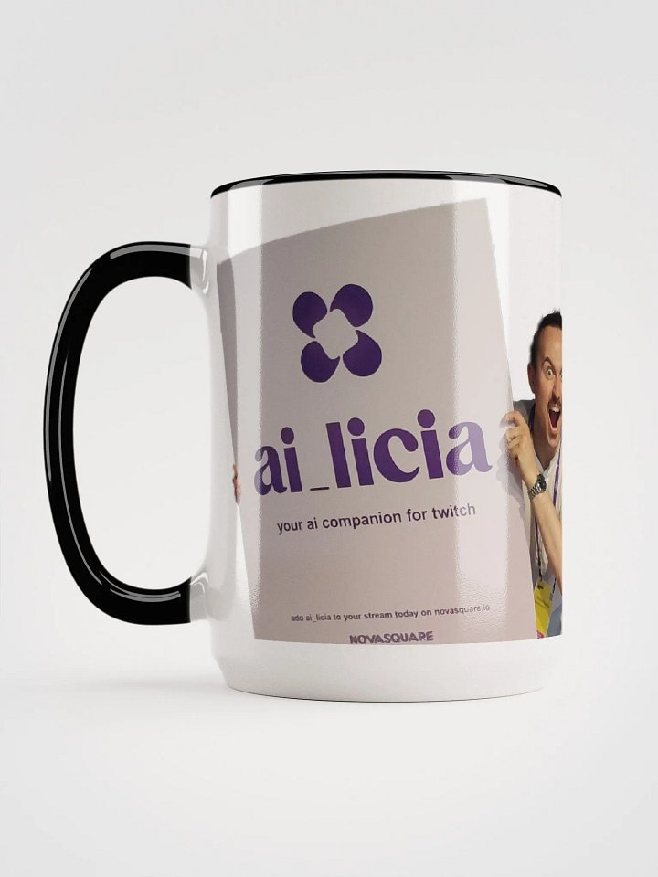 Large Youba's founder mug Black/White product image (2)