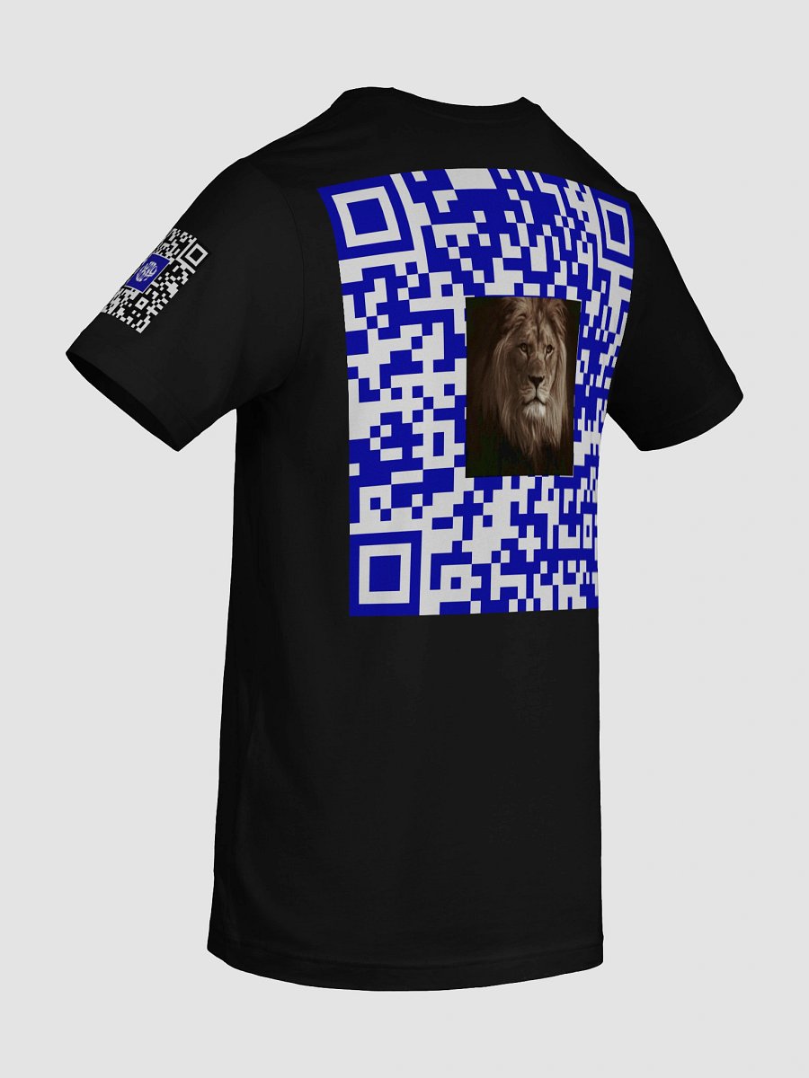Lion of Judah Names of God Video T-Shirt - Scan QR, Watch Instantly! product image (10)