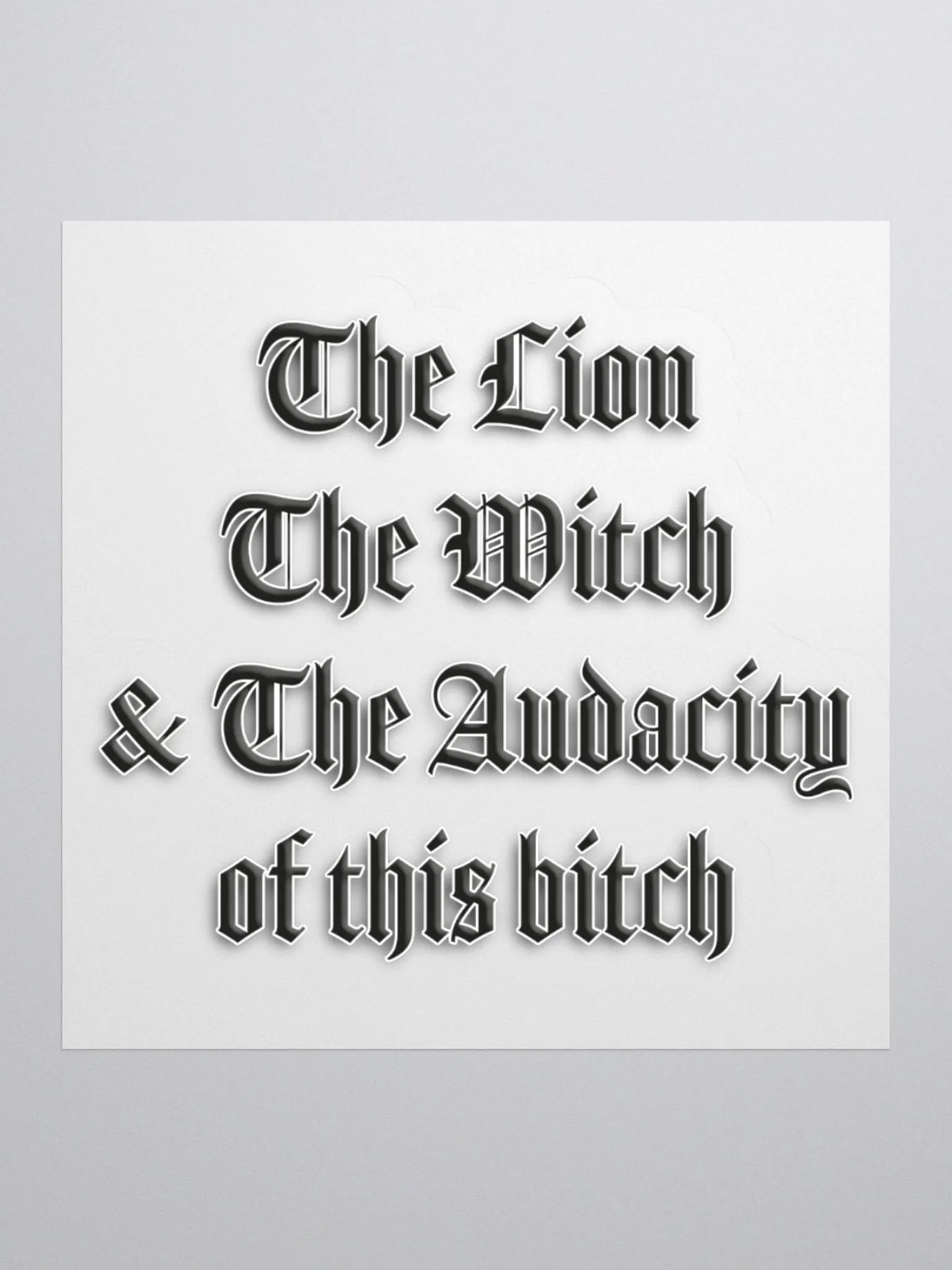 The Lion - Sticker product image (6)