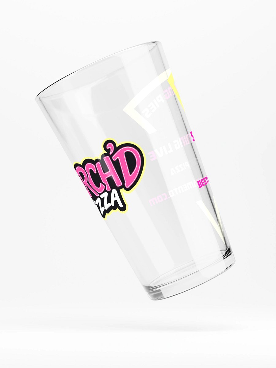 Skorch'd Pizza Pint Glass product image (4)