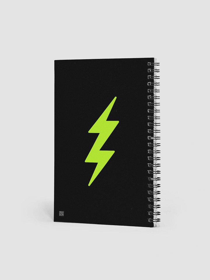 Spiral Red Electric Tiger Notebook product image (2)