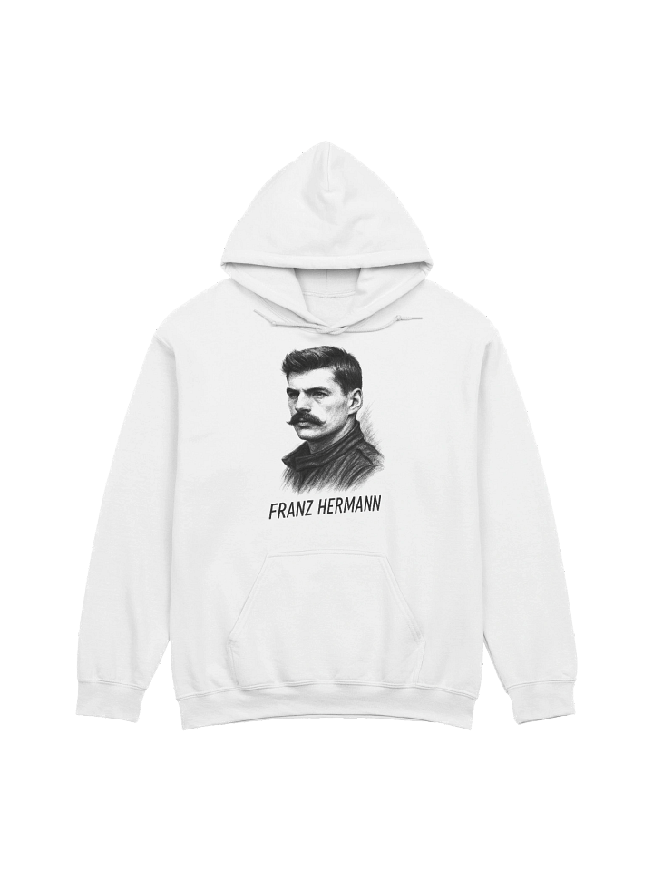 Vintage Franz Hermann Monochrome Portrait Hoodie product image (1)