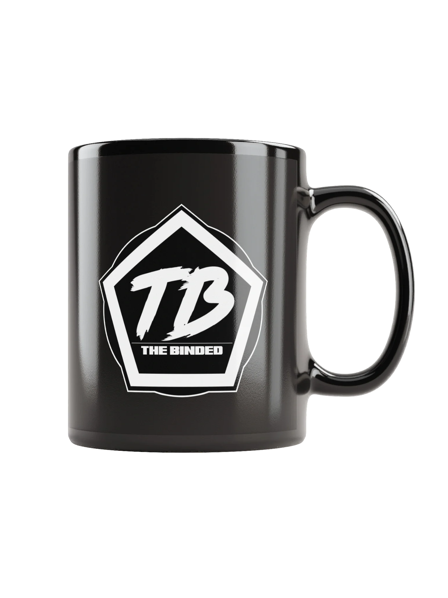 The Binded Black Glossy Mug product image (1)