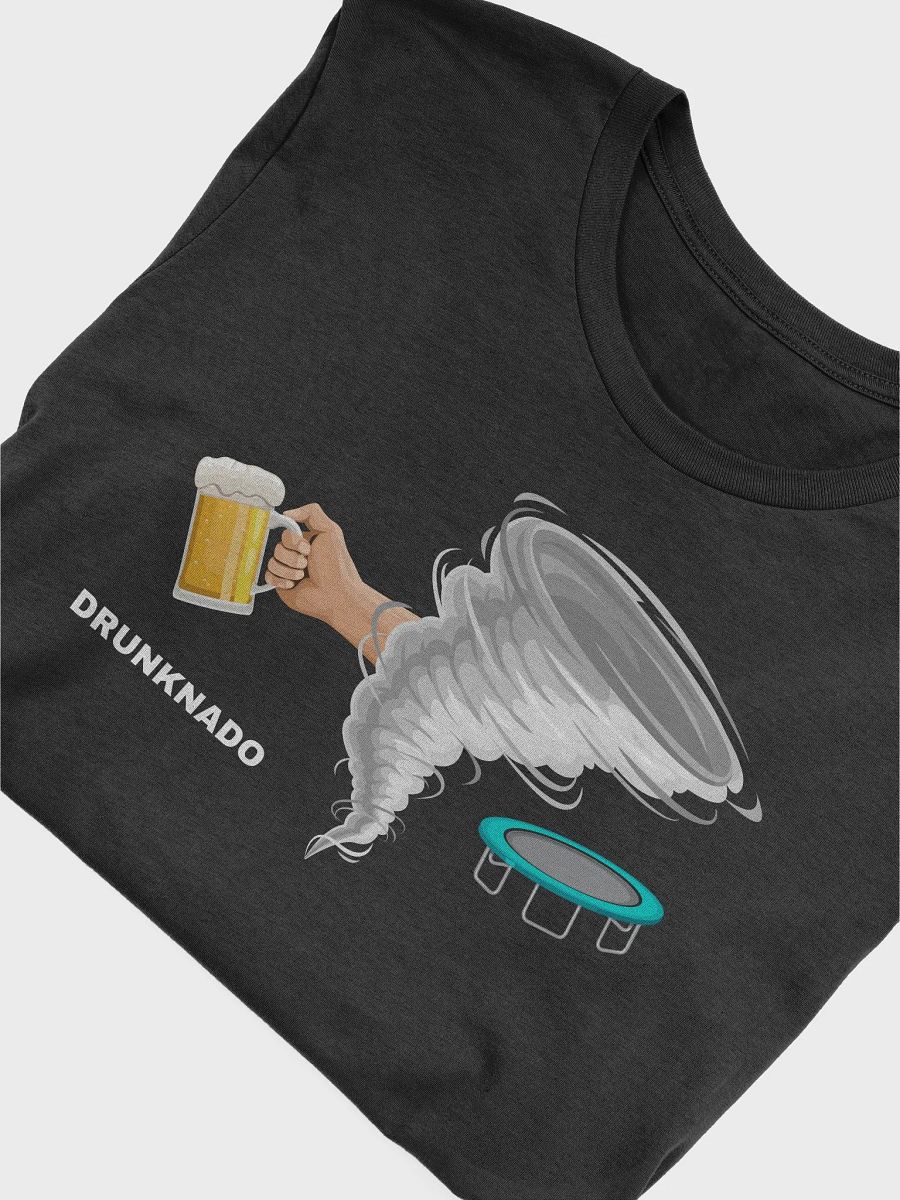 Drunk Tornado Unisex T-Shirt + Sleeve Logo product image (5)