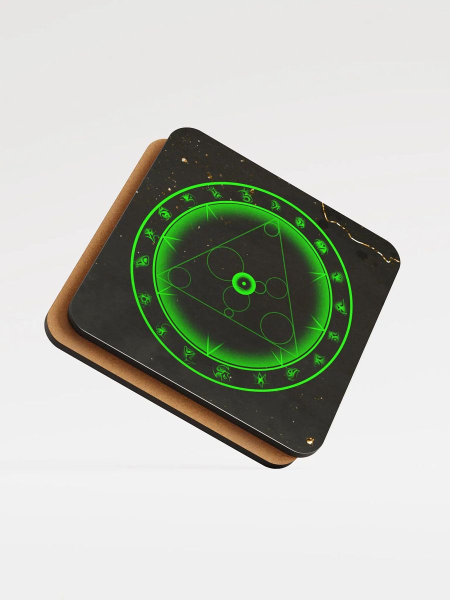 Jedith: Metamorphosis Glossed Cork Coaster product image (2)