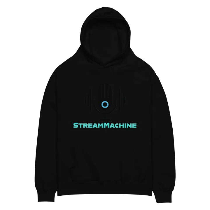 StreamMachine Oversized Hoodie product image (2)