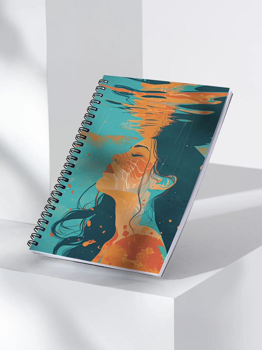 Aqua Reverie Spiral Notebook product image (3)