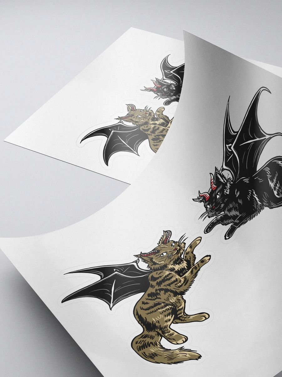 Maxwell and Boo Stickers // Kiss Cut Stickers product image (4)