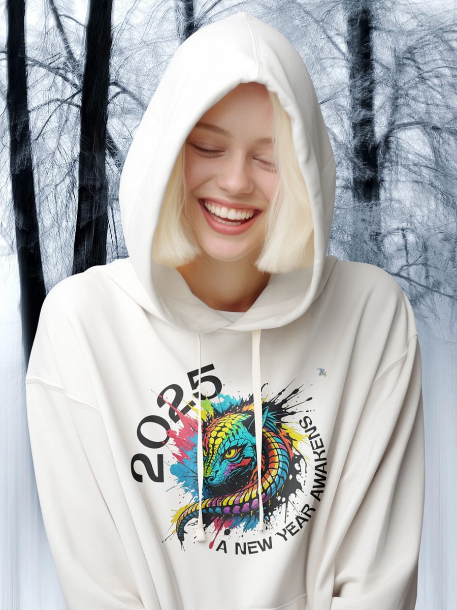 2025 A New Year Awakens - Dragon Unisex Eco-Hoodie product image (1)