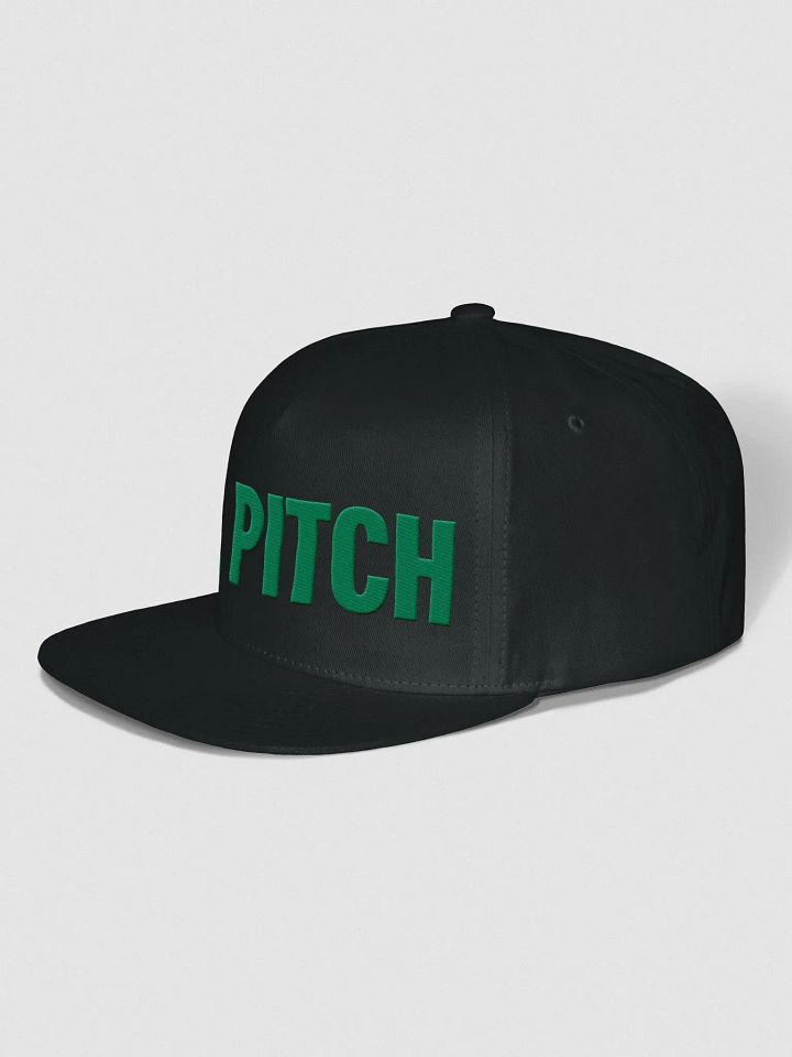 The Pitch Snapback with green bill product image (2)