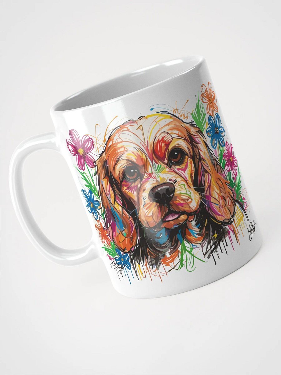 Scribbles Cocker Spaniel 3 , Mug product image (5)
