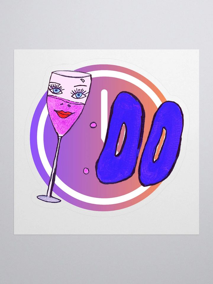 Wine O'Clock Sticker product image (1)
