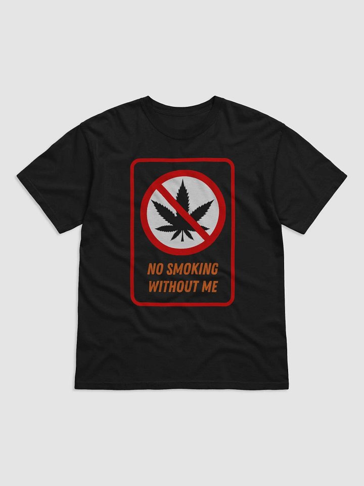 "No Smoking Without Me" Supersoft Sign Tee product image (4)