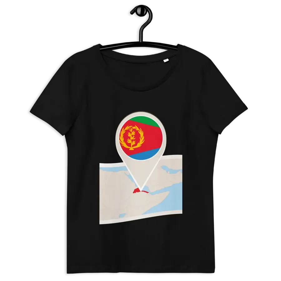 Eco-Friendly Flag Pin Women's Tee product image (12)