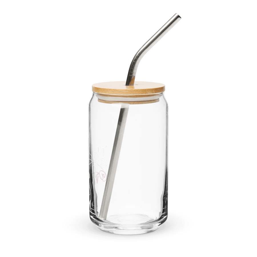 Can Shaped Glass with Lid | Main Studio Logo product image (3)