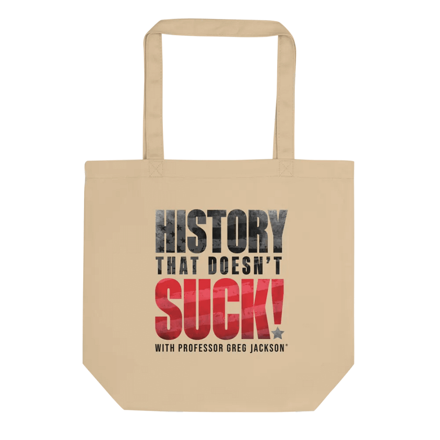 Party Like It's 1773Canvas Tote - Oyster product image (2)
