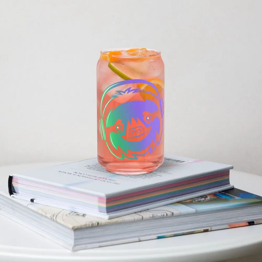 Sloth Logo Can Glass product image (34)