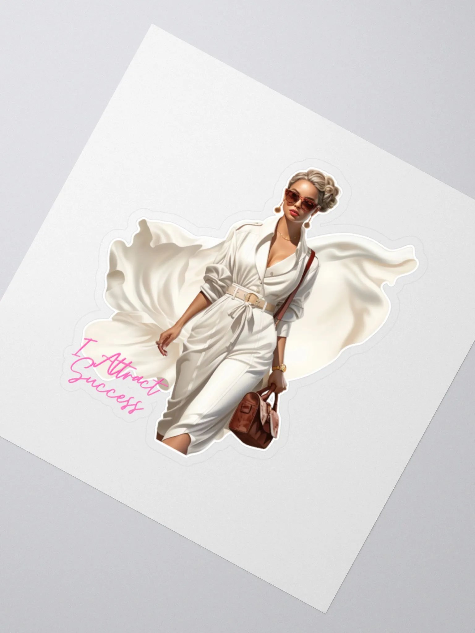 Inspirational sticker, I Attract Success product image (4)
