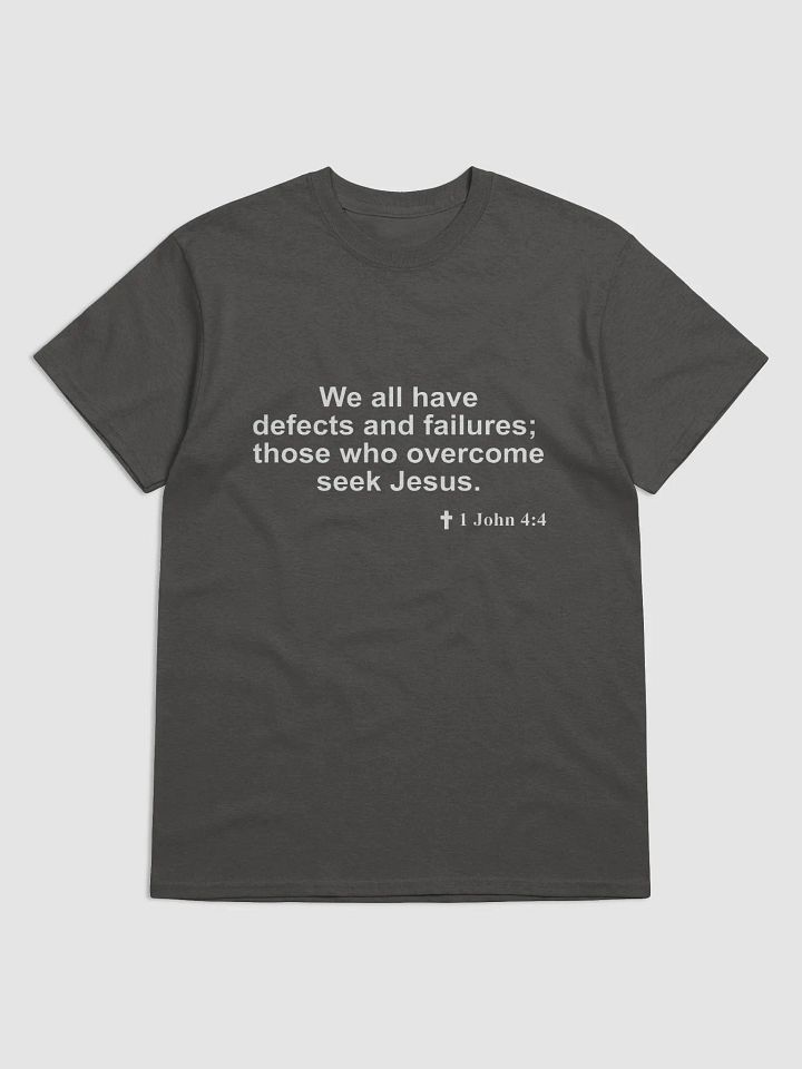 A Christian T-shirt to prompt spiritual conversations: What does the Bible say about Failure? product image (37)