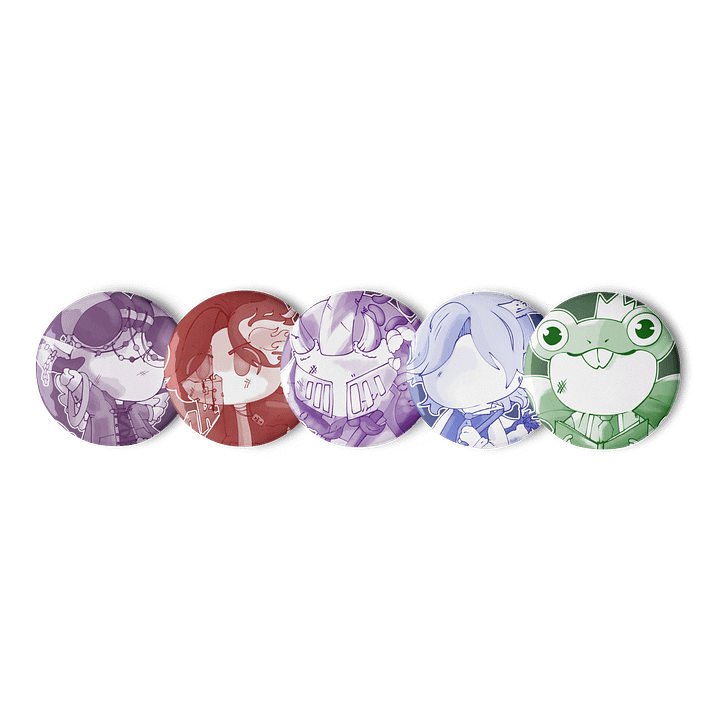 Starfault Collector Button-Pins product image (1)