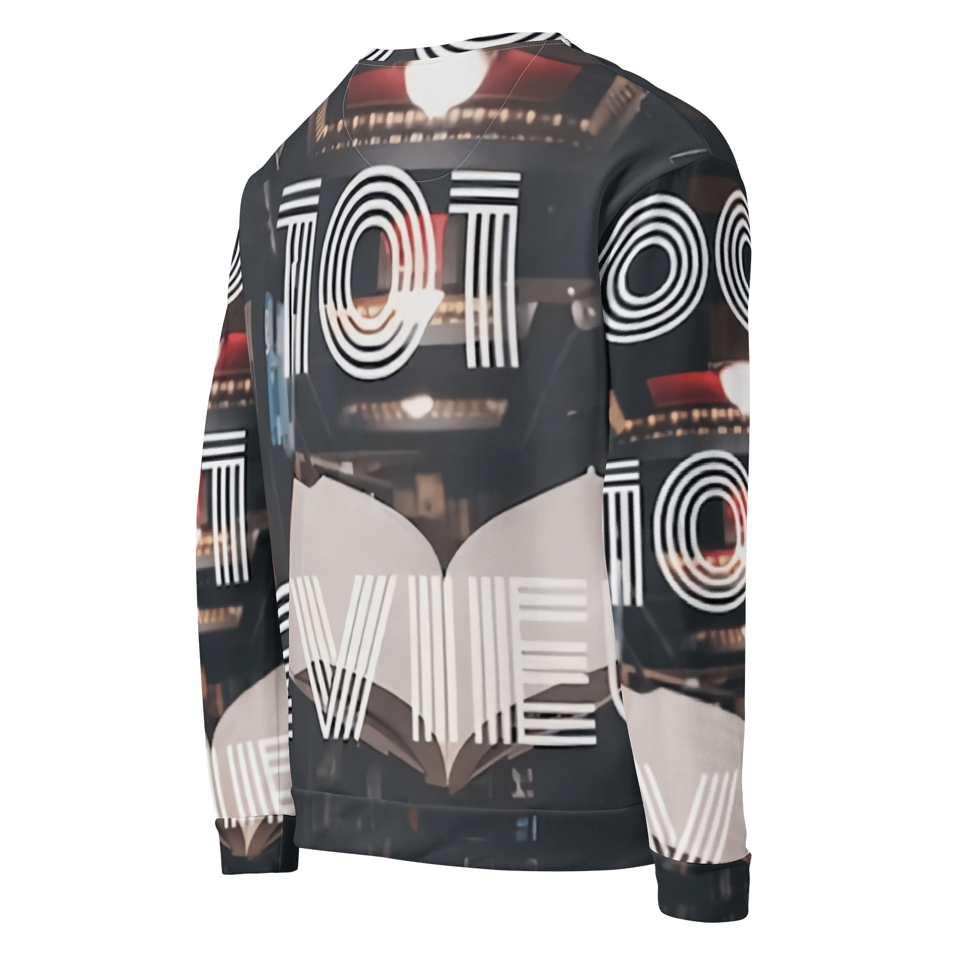 All-Over Print Recycled Unisex Sweatshirt! product image (5)