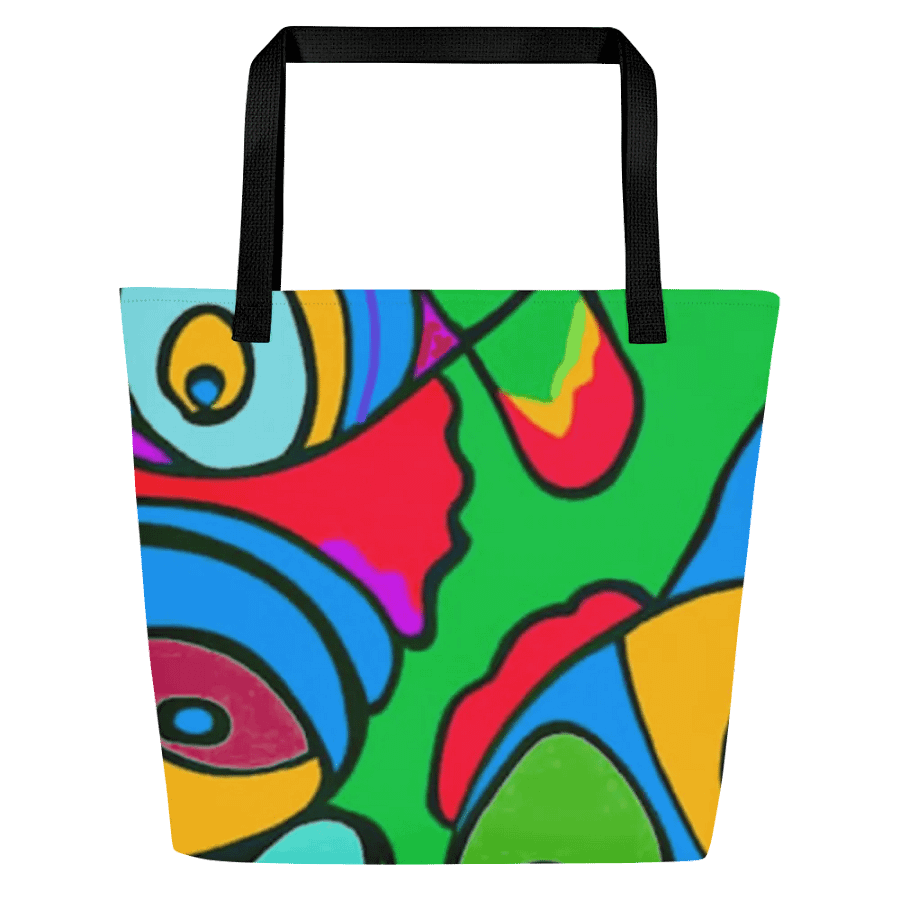 Eye-catching Abstract All-Over Tote Bag product image (3)